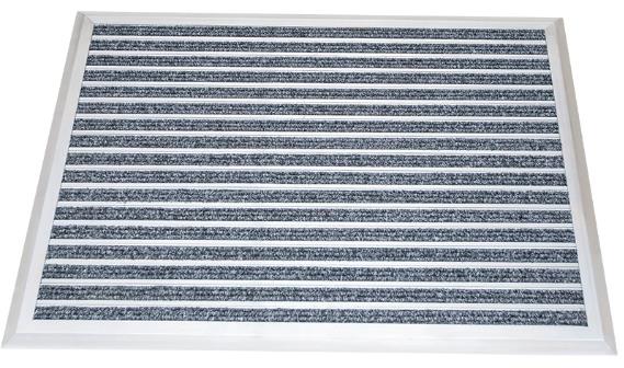 高耐久アルミニウム合金ウェルカムドアマットの表示画像