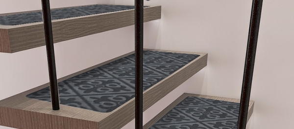 階段マット展示図