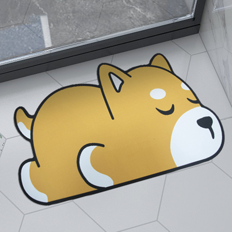 カスタム形状とパターンの珪藻土バスマット - 高い吸収性と環境に優しい