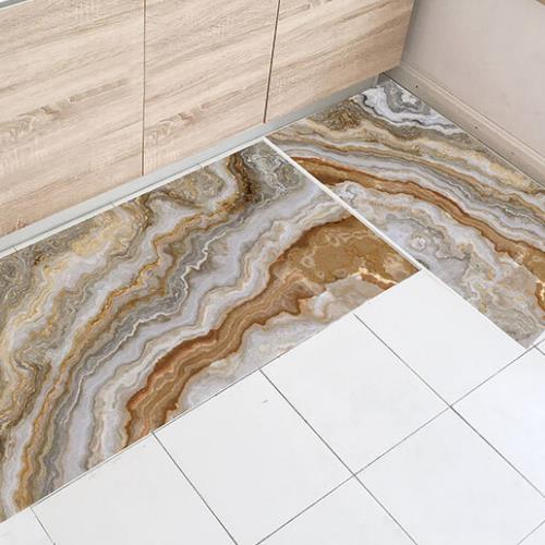 キッチンフロアマットのリアルな展示（2）