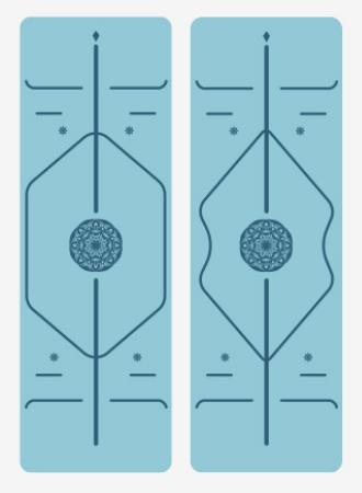 ヨガマットは複数の色からお選びいただけます