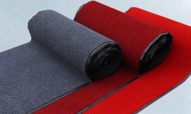 ストライプドアマットロール素材