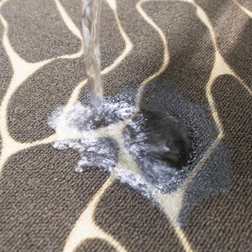 円形ベルベットプリントドアマット防水ディスプレイ