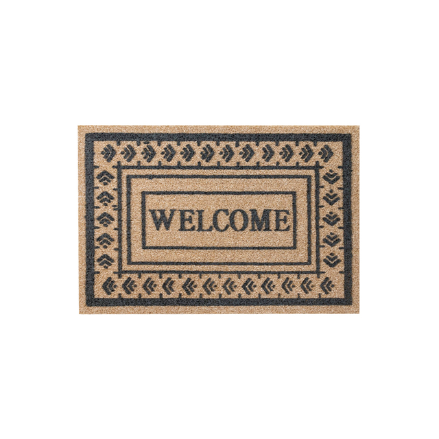 ココナッツファイバーマット |防水性と滑り止めの商業用ドアマット卸売業者