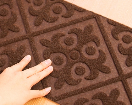 カスタマイズされたエンボス階段マット