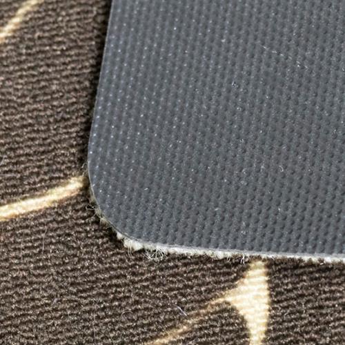 円形ベルベットプリントのドアパッド裏地ディスプレイ