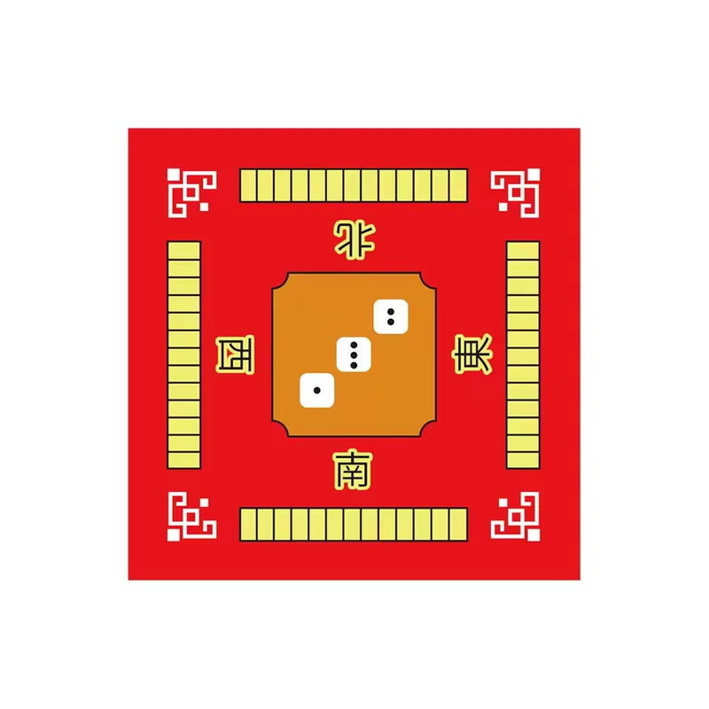 ゲームテーブルカバー - 滑り止めマジョン/ポーカー/テーブルマット