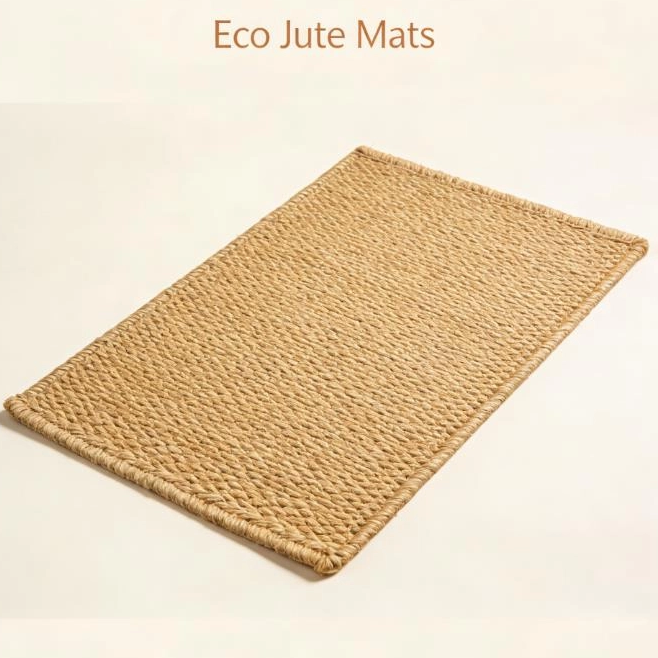 環境に優しいジュートの玄関マット: 家と環境にメリットをもたらします