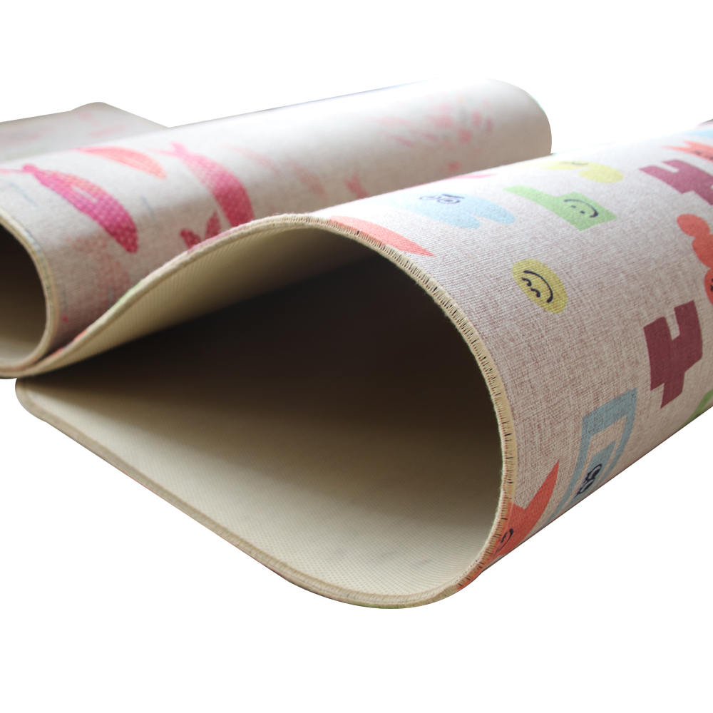 ドアマットの後ろ