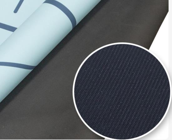 ヨガマットの裏地の詳細表示