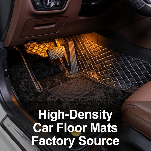 高密度のカーフロアマットを工場から卸売する方法